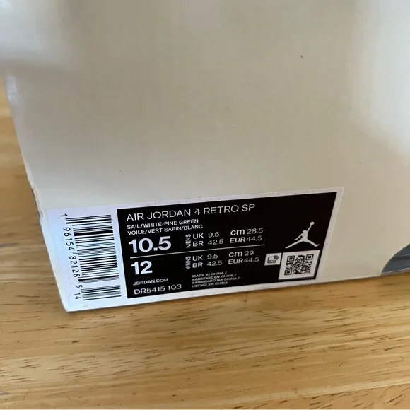 NIKE air jordan 4 retro SP basketball shoes - Picture 5 of 11